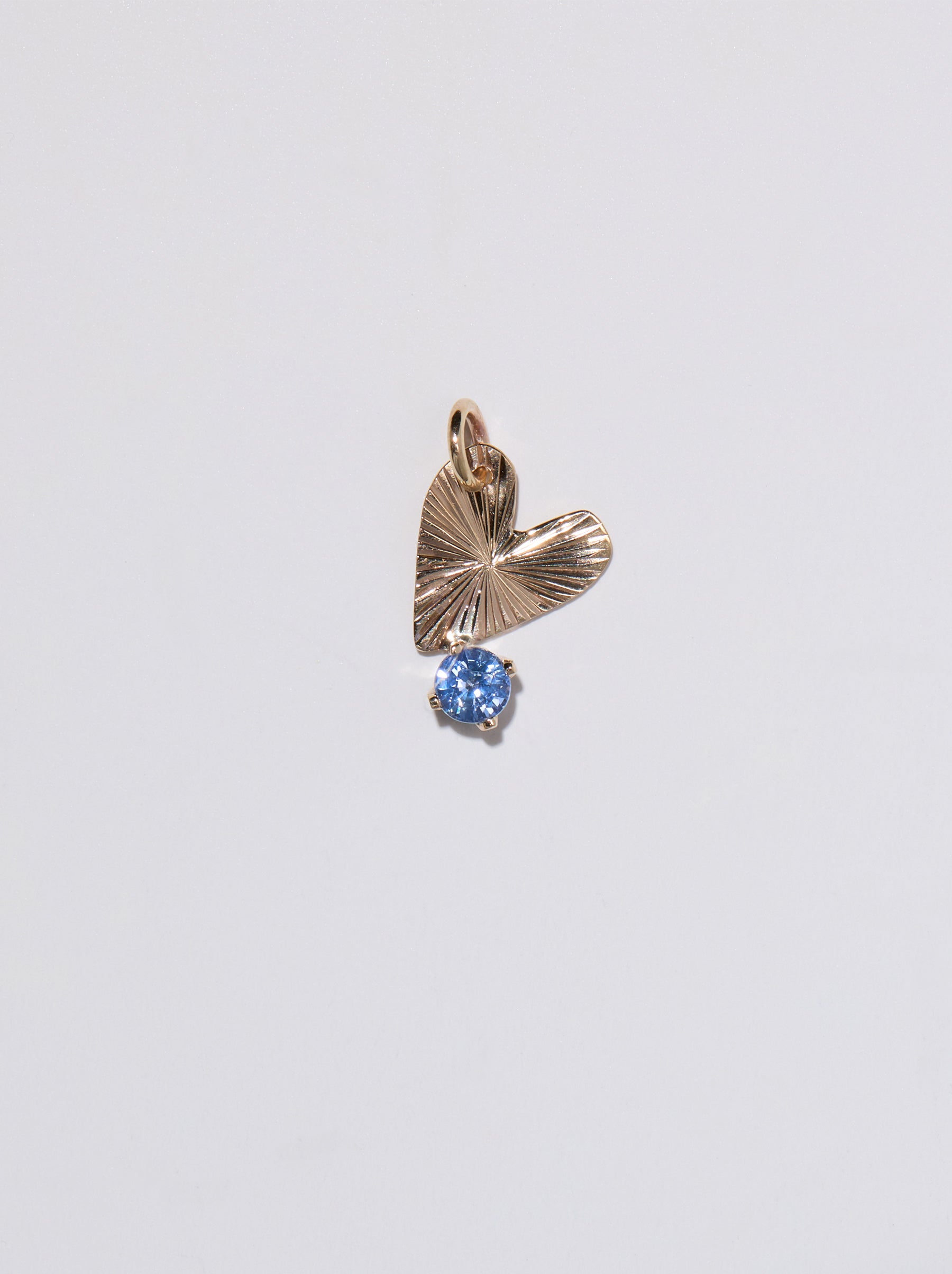Gold Diamond cut Precious Heart
