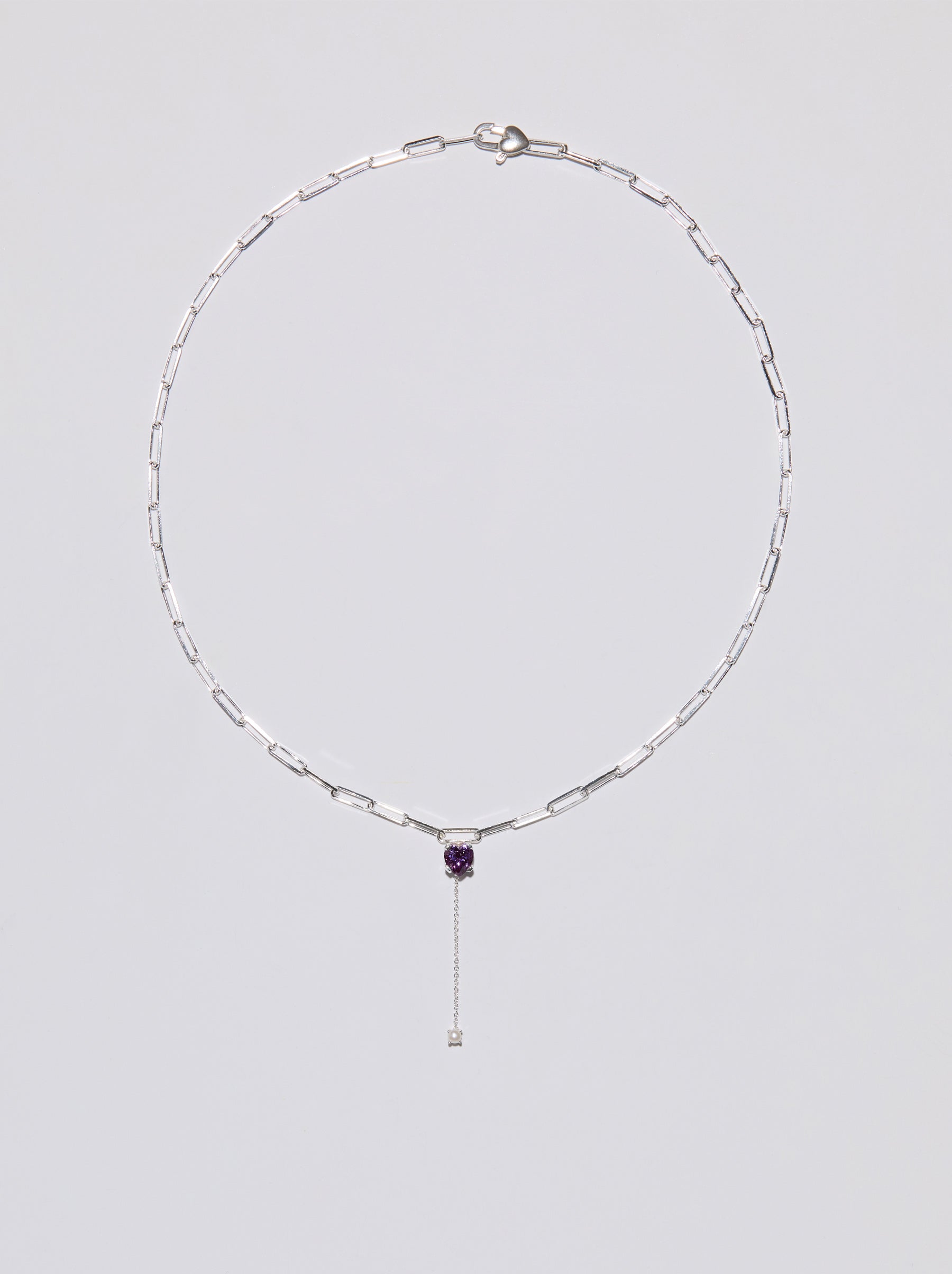 Midnight Heart Necklace